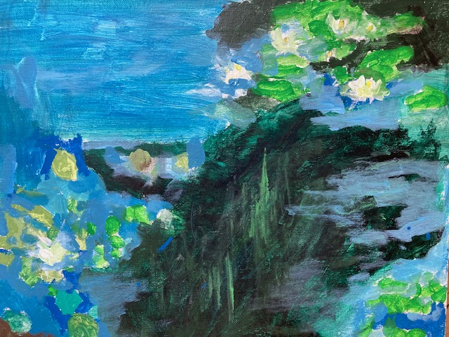 détail oeuvre élève atelier